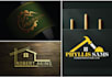 create a real estate,  construction and realtor with a branding kit
