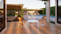 design modern backyard, patio, garden and realistic 3d landscape