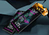 chocolate packaging label with box dieline design