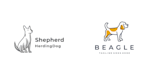 create dog design logo
