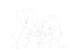 sketch your vtuber, character to live