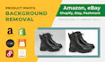 provide product photo background removal in 24 hrs