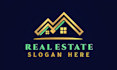 construction business logo creation and real estate design