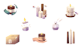 draw object and items illustration clipart