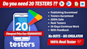 provide affordable app testers for google play