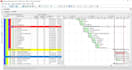 primavera p6 senior construction scheduler cpm project schedule gantt chart