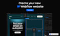 design and develop an high quality website on webflow UX UI