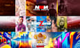 an eye catching youtube banner and logo
