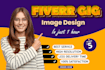 design creative fiverr gig image and gig cover gig thumbnail