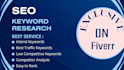 do perfect keyword research and competitor analysis