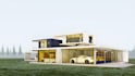 shipping container homes design, modern container house plan