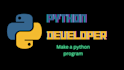 make great python programs, by a skilled python coder