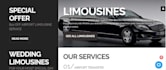 design taxi website limousine website, chauffeur website,