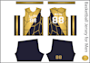 design a custom and innovative basketball jersey