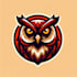 do make owl, similar, mascot logo design
