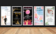 design unique printable and digital video invitation cards