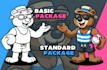 create original logo mascot cartoon character in vector