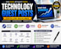 do technology guest posts with dofollow backlinks on tech sites