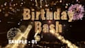 make party invitation video promo save the date