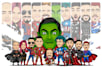 draw a freestyle caricature from your photo