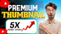 design youtube thumbnails and social media posts,