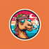 create beautiful camel hippie mascot logo only 12 hours