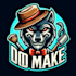 do make, style, wolf, mascot logo design