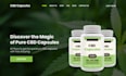 design medical cannabis cbd shopify tobacco marijuana weed vape hemp website