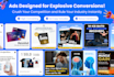 design high converting ecommerce product ad creatives