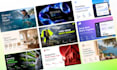 design sales powerpoint presentation, canva, pitch deck and google slides