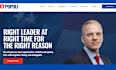 make a modern political campaign website for you