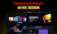 do website ui ux design, dashboard ui ux design, mobile app ui ux design