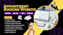 make appointment booking websites for dental, salon, spa etc