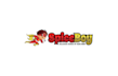superhero spice boy restaurant logo design