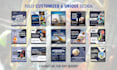 design social media posts, facebook posts and instagram post