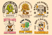 create rubber hose vintage retro cartoon illustrations