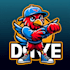 do, make, style, bog, bird, mascot, logo