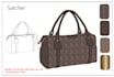 create fashion handbags accessories, luggage as flats or 3d
