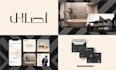 design luxury arabic logo and arabic branding