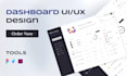create CRM or admin panel UI UX for saas platforms