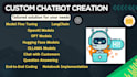 develop an opensource saas product, chatbot using llm and ai