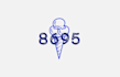 retro ice cream shop logo design