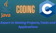 help you with your c, cpp, csharp, python, and java projects