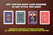 design custom playing card backs and tarot cards