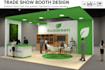 design 3d trade show booth or backdrop with print ready files