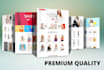 design a responsive gadget website and landing page