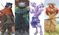 draw your fantasy oc or dnd character illustration