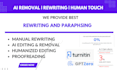 rewrite any document to remove ai and plagiarism