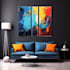design modern canvas wall art and abstract art