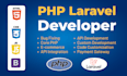 develop website and admin panel in laravel php